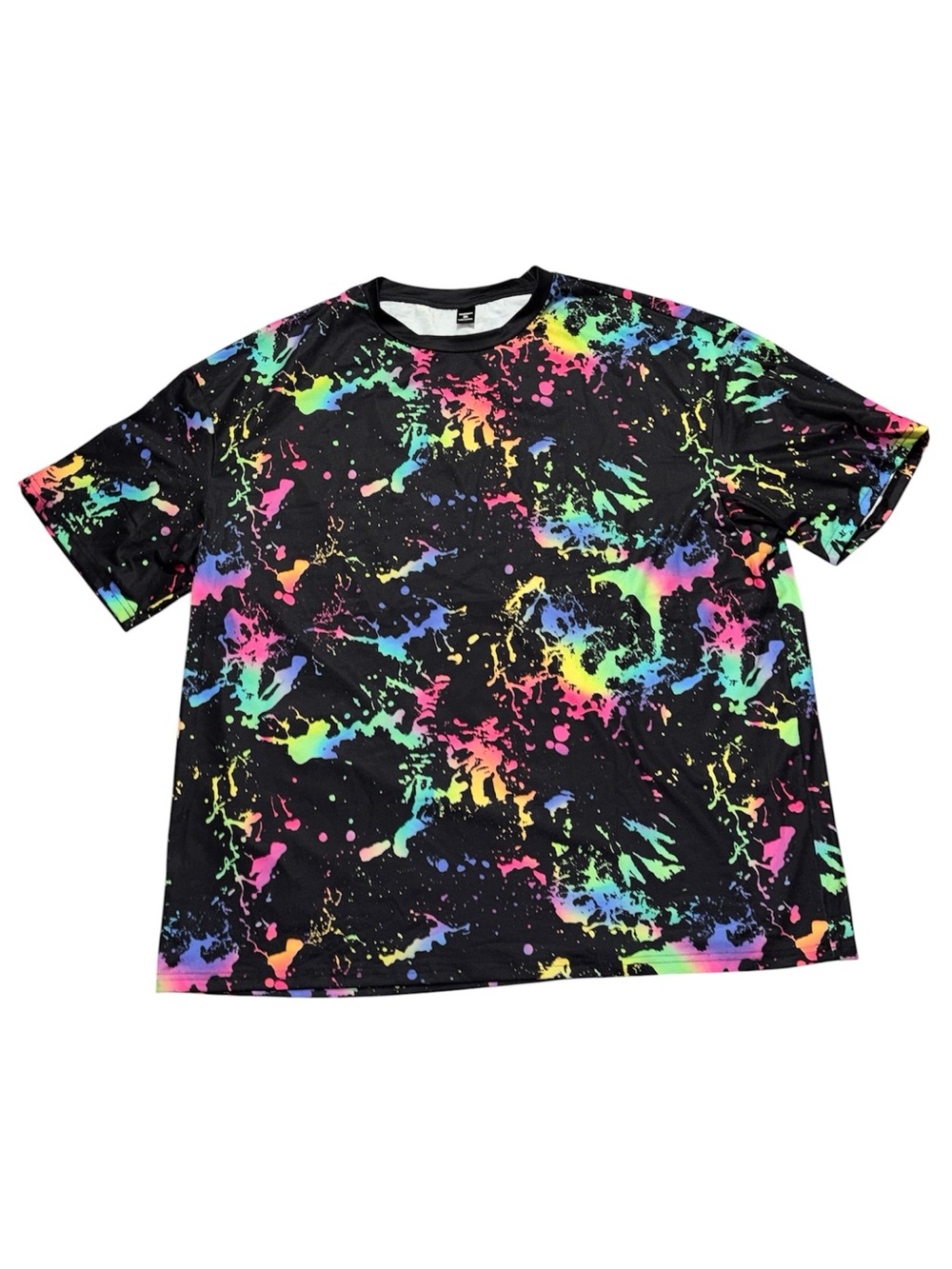 paint splatter tee